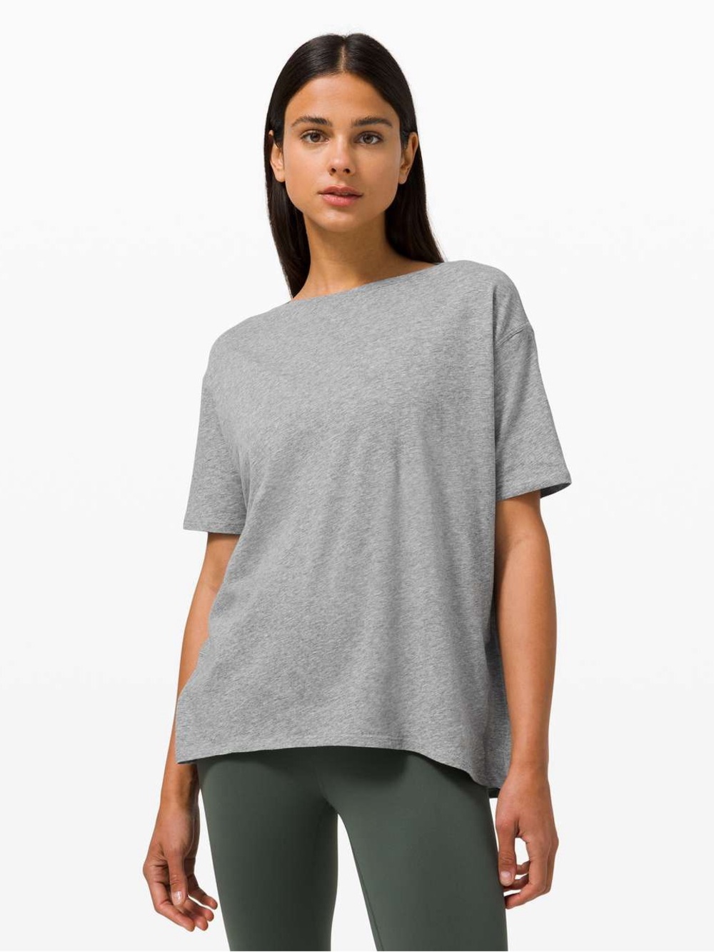 7. Lululemon Back In Action Short Sleeve Size 2